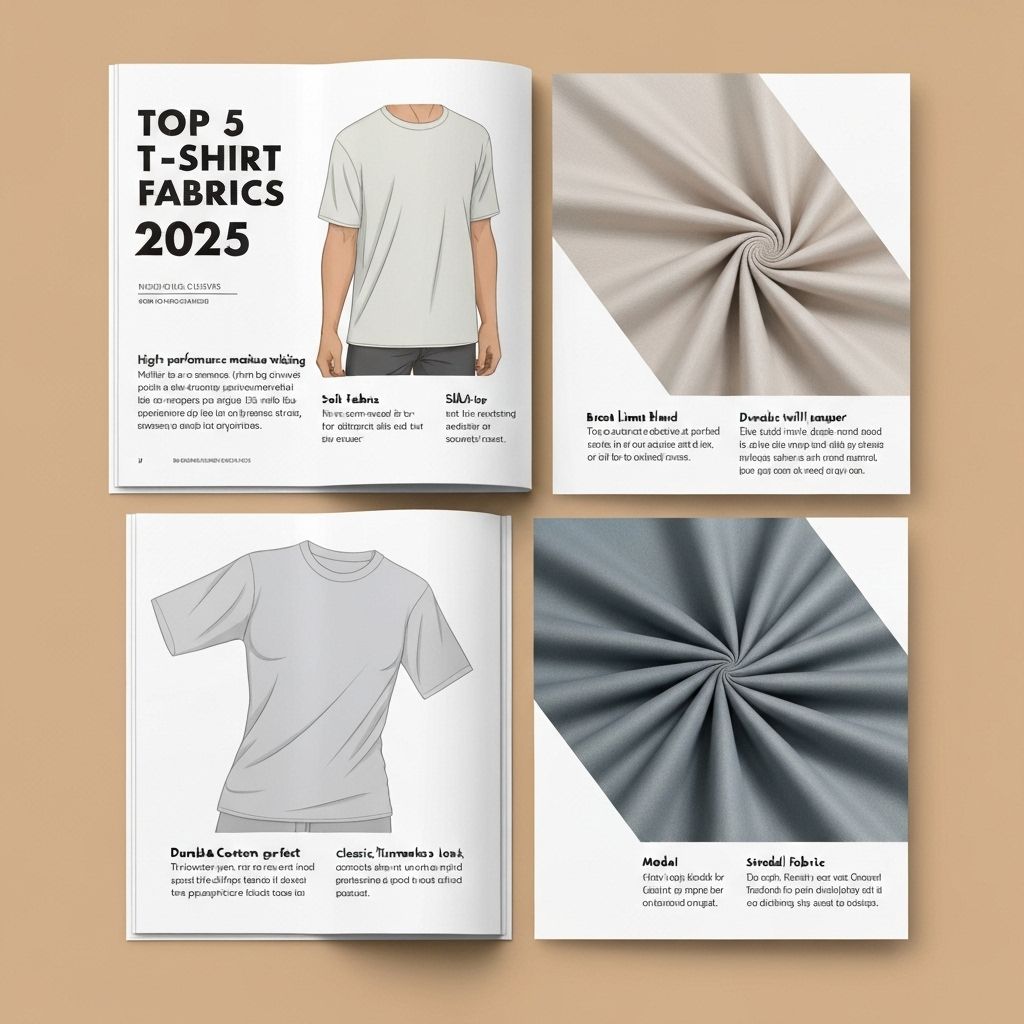 Best T‑Shirt Fabrics 2025: Comprehensive Technical Comparison & Performance Analysis